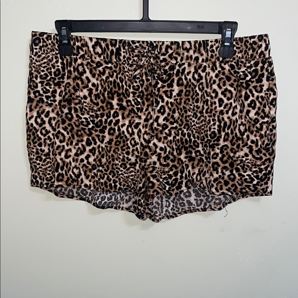 Leopard Print Shorts